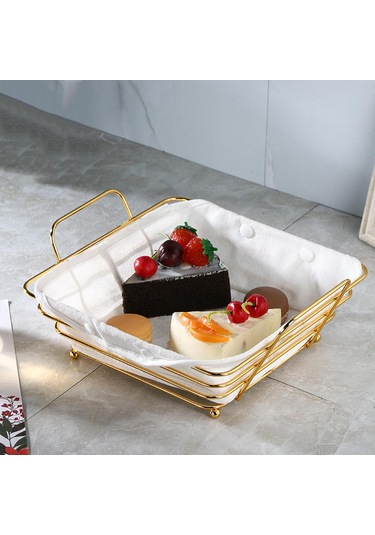 Suntek Tel Ekmek Sepeti Kolay Temizleme Demir Depolama Altın Altın Diğer