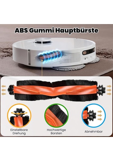 Snoweagle Xiaomi Robot Süpürge Yan Fırça Yedek Parçaları İçin 27 Adet