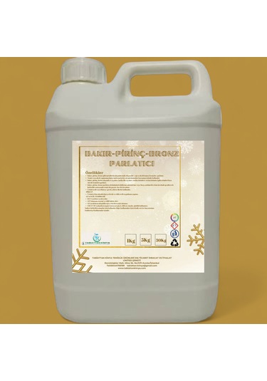 Tabiattan Kimya Bakır Pirinç Bronz Parlatıcı 5 L