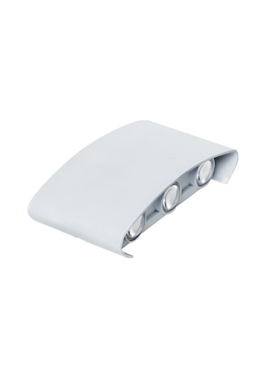 Uranüs Gün Işığı Ledli Dekoratif Işık Süzmeli Iç Dış Mekan Bahçe Balkon Teras Salon Aplik Beyaz