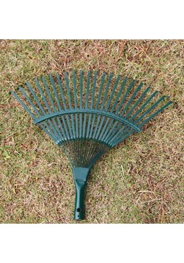 Reedark 42 Cm Paslanmaz Çelik Yaprak Tırmığı - Bahçe Ve Çim Alanlar İçin Dayanıklı 22 Dişli Model, Rastgele Renk