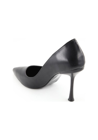 Feles 070-1321 Siyah Kadın Topuklu Ayakkabı Siyah