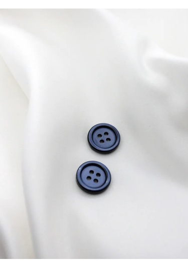 The New Button Tek Renkli Dekoratif Düğmeler 11 Mm 12 Adet 280416177