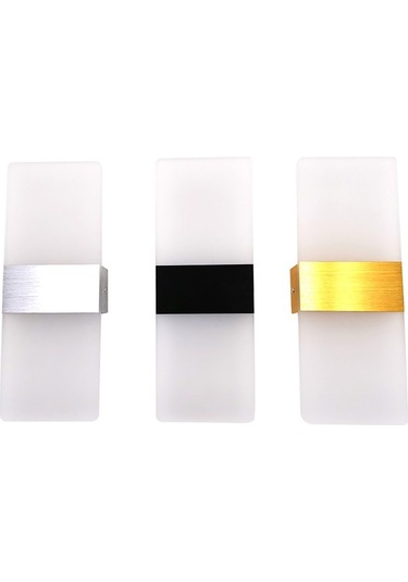 Novahub Modern Led Duvar Aydınlatma - 6w Akrilik & Alüminyum, 2 Renk Seçenekli, Yatak Odası & Koridor İçin Pratik Diğer