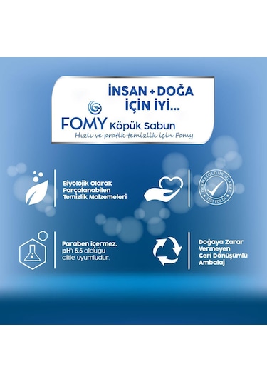 Fomy Classic Köpük Sabun 6 x 1 L