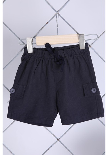 Babyhola 2'li Tişört Keten Şort Erkek Bebek Çocuk Bayramlık Alt Üst Takım Elbise 02021 001