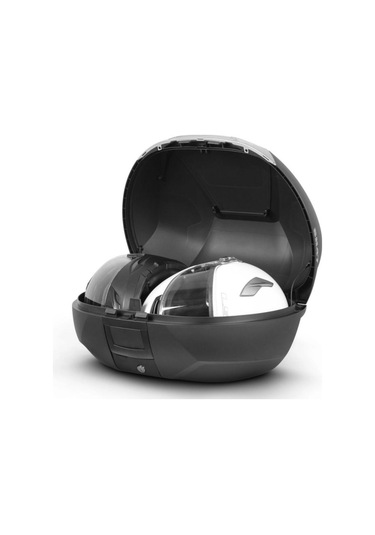 Motosiklet Kurye Arka Top Case Çanta Beyaz Reflektörlü Kilitli Shad Motor Çantası Bagaj Hacim 47 Lt Renkli