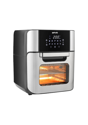 Onvo Ovfry09 Oven Airfryer 12 L Multifonksiyonel Sıcak Hava Fritözü & Fırın