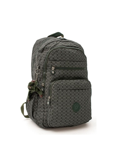 Ultra Hafif Çok Cepli Su Geçirmez Okul Çantası Laptop, Notebook, Okul, Spor, Seyahat Haki 571-11b-9 Haki