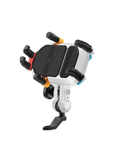 Sones Renkli Motosiklet Şok Emici Navigasyon Cep Telefonu Tutucu Ayna Montajı