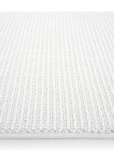 Cool Halı Olinda 1101 Beyaz Mutfak Halısı Bukle Dokuma Tezgah Önü Leke Tutmaz İskandinav Yolluk Halı