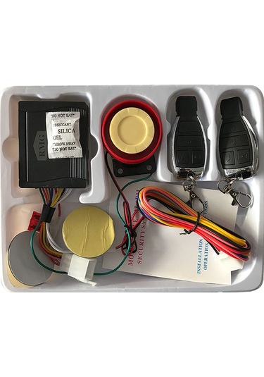 Motosiklet Alarm Uzaktan Kumanda İle Çalıştırma 125Db N11.1692