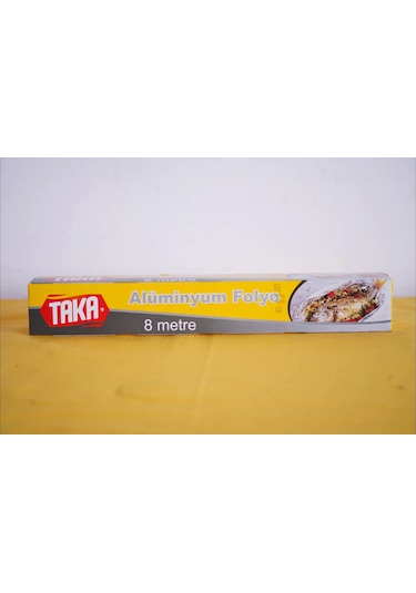 Taka 30cm Alüminyum Folyo 8 Metre Beyaz