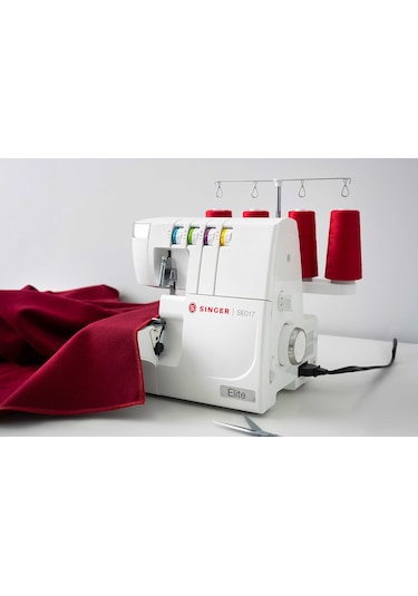 Singer Elite SE017 4 İplik Overlok Makinesi Ev Tipi Dikiş Makinesi