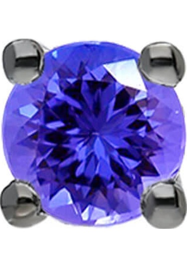 Sirius Tanzanit Tektaş Erkek Küpesi 0823E0047