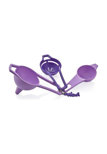 Pratik Yumurta Süzgeci Mini Süzgeç Huni Seti Hepsi Bir Arada Adaçayı