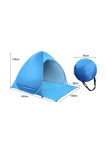 Sones Otomatik Anında Açılır Çadır İçme Plaj Çadırı Boyut: 150x165x110cm Yeşil