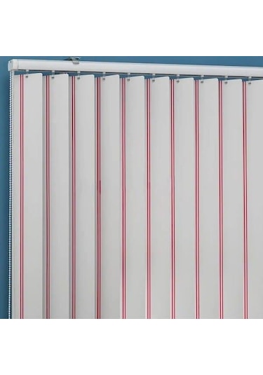 As Perde Çizgili Pvc Dikey Perde