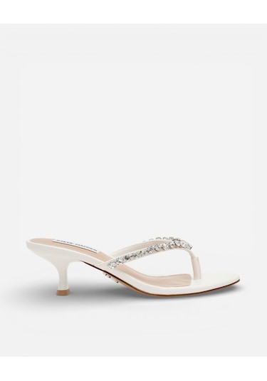 Steve Madden Slater Whıte Kadın Beyaz Terlik Slater