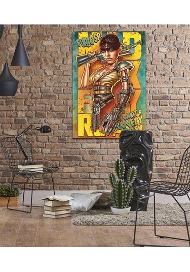 Mad Max Fury Road Ahşap Tablo 4mm