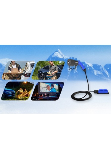 Sgstec Mg 3 M Kablolu 2'li V2L Uzatma Priz Adaptör 3.5 KW