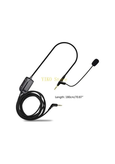 Lasonstiges Boom Gaming İçin Mikrofonlu K32c Kulaklık Kablosu Kulaklık V-moda Crossfade