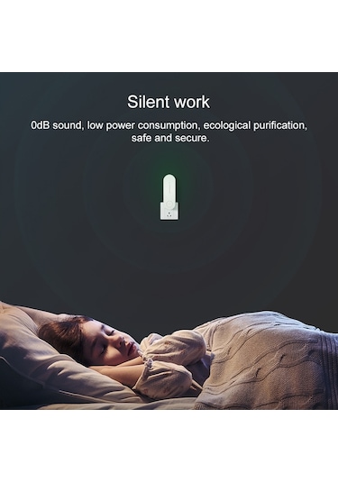 Mini Anyon Hava Temizleme Cihazı Duman Pm2.5 Tuvalet Mutfak Hava Temizleme Cihazı Kaldır, Fiş Tipi: Ab Fişi Beyaz