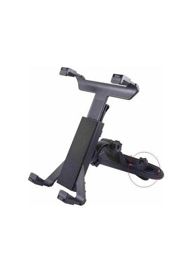 Araç Içi Tablet Tutucu Koltuk Arkası Telefon Tablet Tutucu Dvd-C+-Siyah
