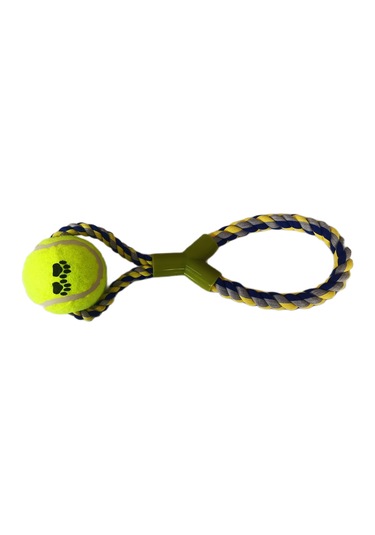 Markapet Tenis Toplu Y Şekilli Köpek Oyuncağı 7 x 27 CM