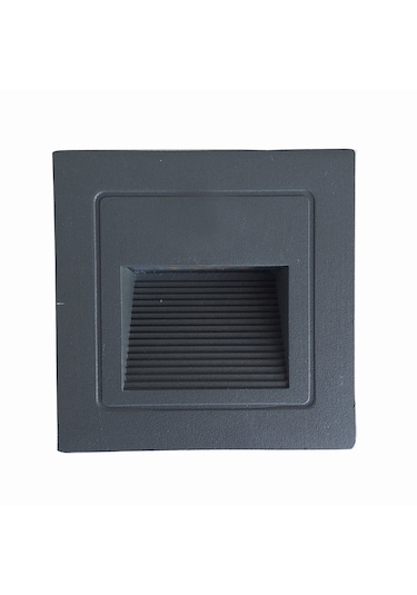 Merdiven, Koridor, Duvar Aplik Gün Işığı Düğmeli Siyah