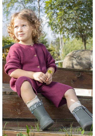 Smart Walker Cool Boots Haki Barefoot Çocuk Bot-süper Mat Haki