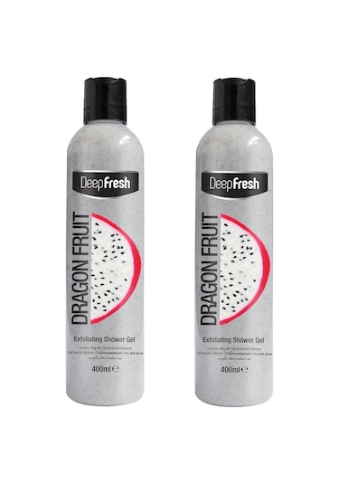Deep Fresh Ejder Meyvesi Aromalı Arındırıcı Duş Jeli 400 ML x 2