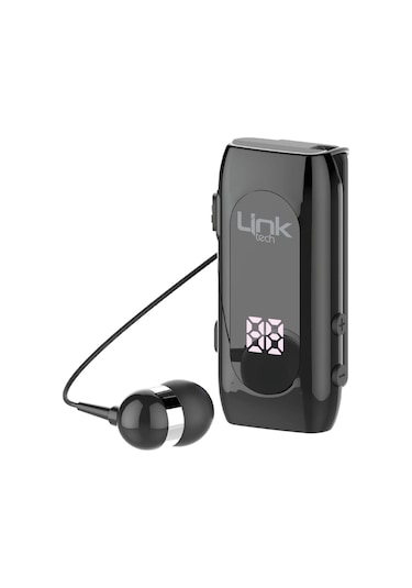 LinkTech V80 Bluetooth Kulaklık Ekranlı Makaralı Titreşimli