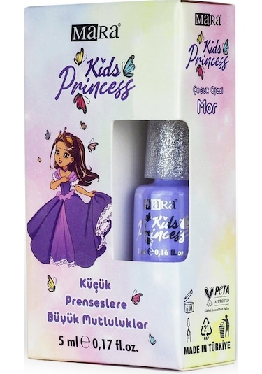 Mara Princess Çocuk Oje Mor