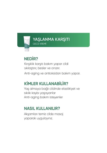 Centa Beauty Lekeli Ciltler İçin Gece Kremi 50 ML