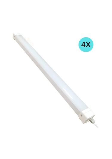Forlife Osram Ledvance Led Chıpli 40w Ip65 Etanj Armatür 4 Adet Beyaz