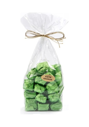 Melodi Yaldızlı Fıstık Krokan Çikolata 500 G