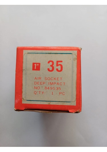 Genius Darbeli Lokma 1" -35mm Derin/uzun Boy 90mm, 1 Adet