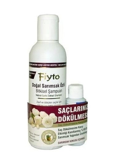 Fiyto Doğal Sarımsak Özlü Bitkisel Şampuan 500 ML