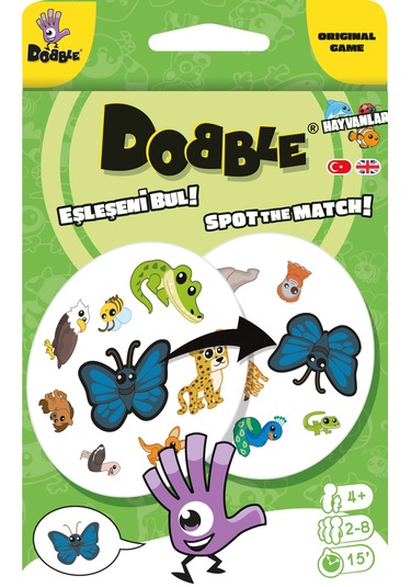 Dobble Hayvanlar Eco Animals Eco