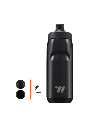 West Bıkıng Yp0721053 550ml Paslanmaz Çelik Yalıtımlı Şişe Spor Bisiklet Su Şişesi Bpa İçermez, Fda Yok Siyah