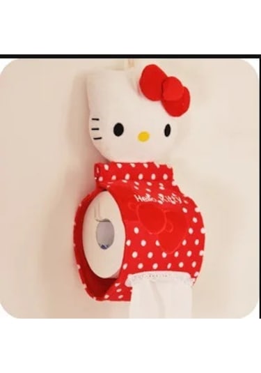 Pembe-satış Kawaii Hello Kıtty Ev Ve Banyo Doku Kutusu Kutu Konteyner Havlu Peçete Kağıtları Çanta Tutucu Kutusu Kasa Kılıfı Doku Kutusu