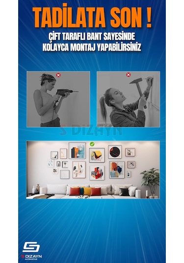 S-dizayn Çift Taraflı Bant 10mm X 5 Metre 5'li Paket Şeffaf Silikon Vhb Bant A+kalite 10 MM x 33 M