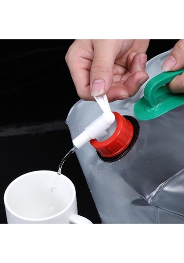 Outdoor 2 Parça 20l Katlanabilir Kamp Su Bidonu