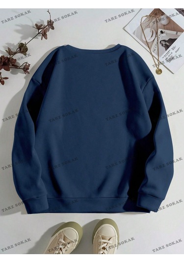 Y2k Yeni Sezon Ssweat Harajuka Kuromi Retro Kod 1257-trzksw4391 Lacivert