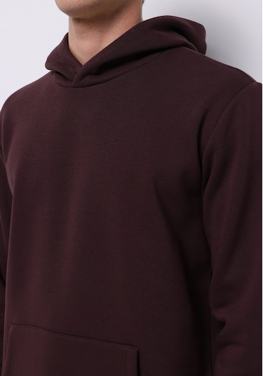 Colins Regular Fit Erkek Bordo Sweatshirt Cl1076340 Q1.v2 Brd Bordo