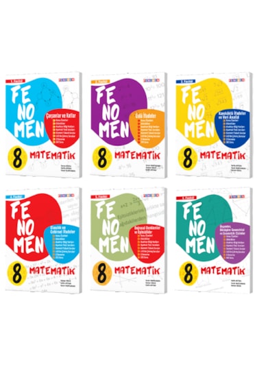 Fenomen 8. Sınıf Lgs Matematik Fasikül Set