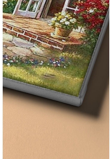 Webstyle Sayılarla Boyama Seti Kasnaklı Keyif Bahçesi 40x50 Cm