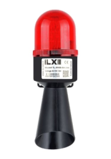 İlx İl-xemb-b-24k ,24vdc 130db Tek Işık/ses Kırmızı Tepe Lamba