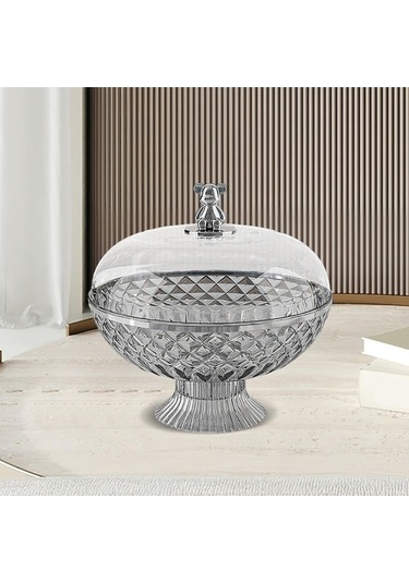 Trendooze Meyve Sepeti Standı - Düğün & Parti Tezgahı - Açık Gri Açık Gri